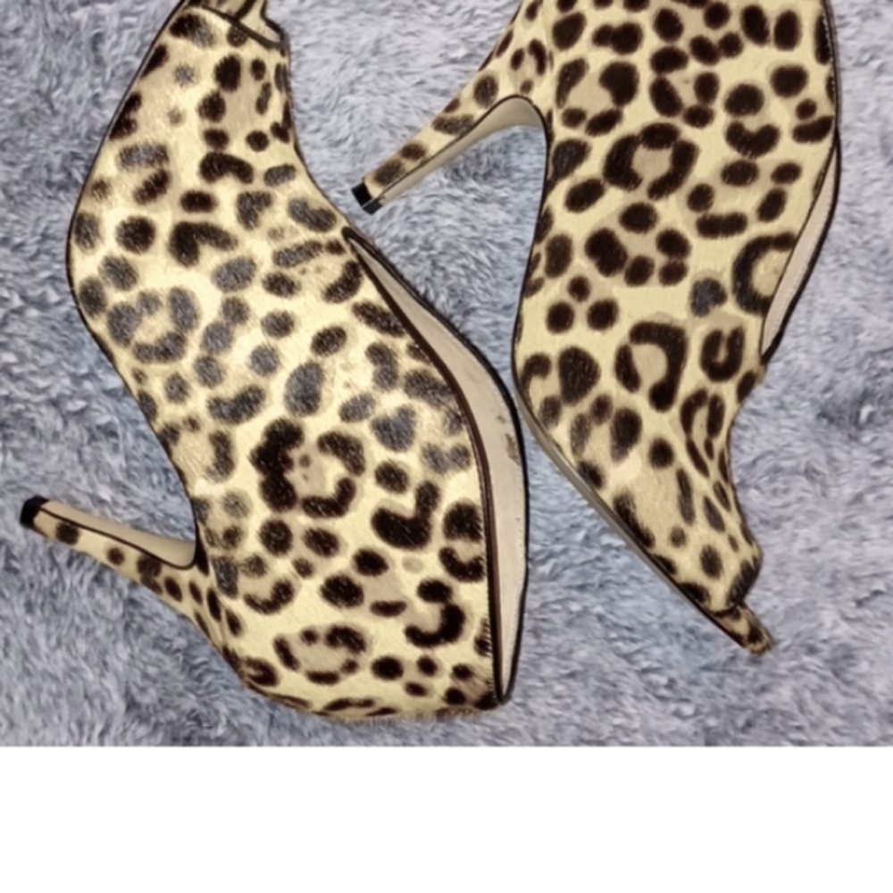 Halogen Calfskin Ankle Boots